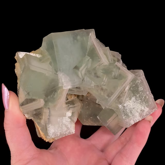 Fluorite (''phantom'' crystals)