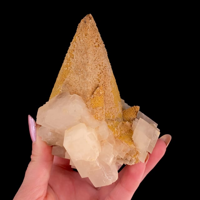 Calcite (2 generations) (fine locality specimen)