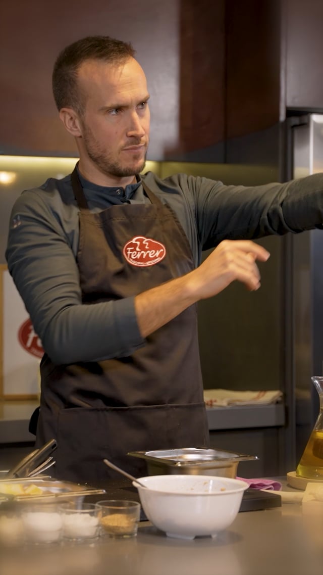 Showcooking Arnau Masterchef per Conserves Ferrer