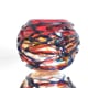 CHROMA Vaso Rosso in vetro Artistico per Arredo Contemporaneo Video