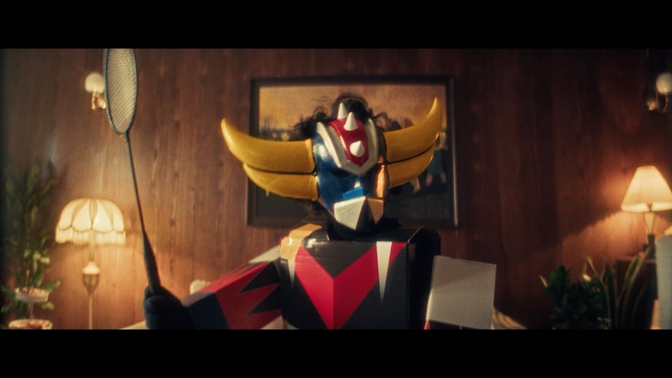 Toyota × Grendizer reklam filmi karesi