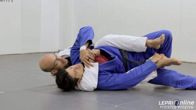 Collar Choke from Back Control with Variations