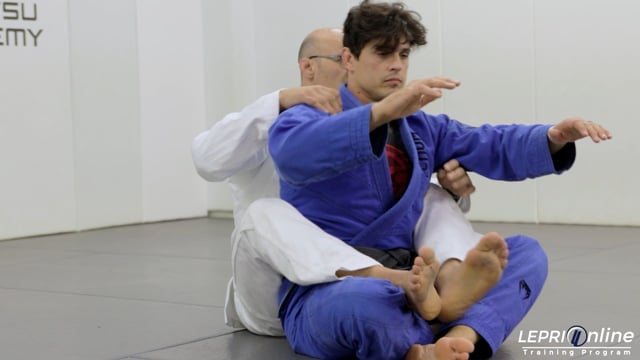 Attacking from Underhook Back Control