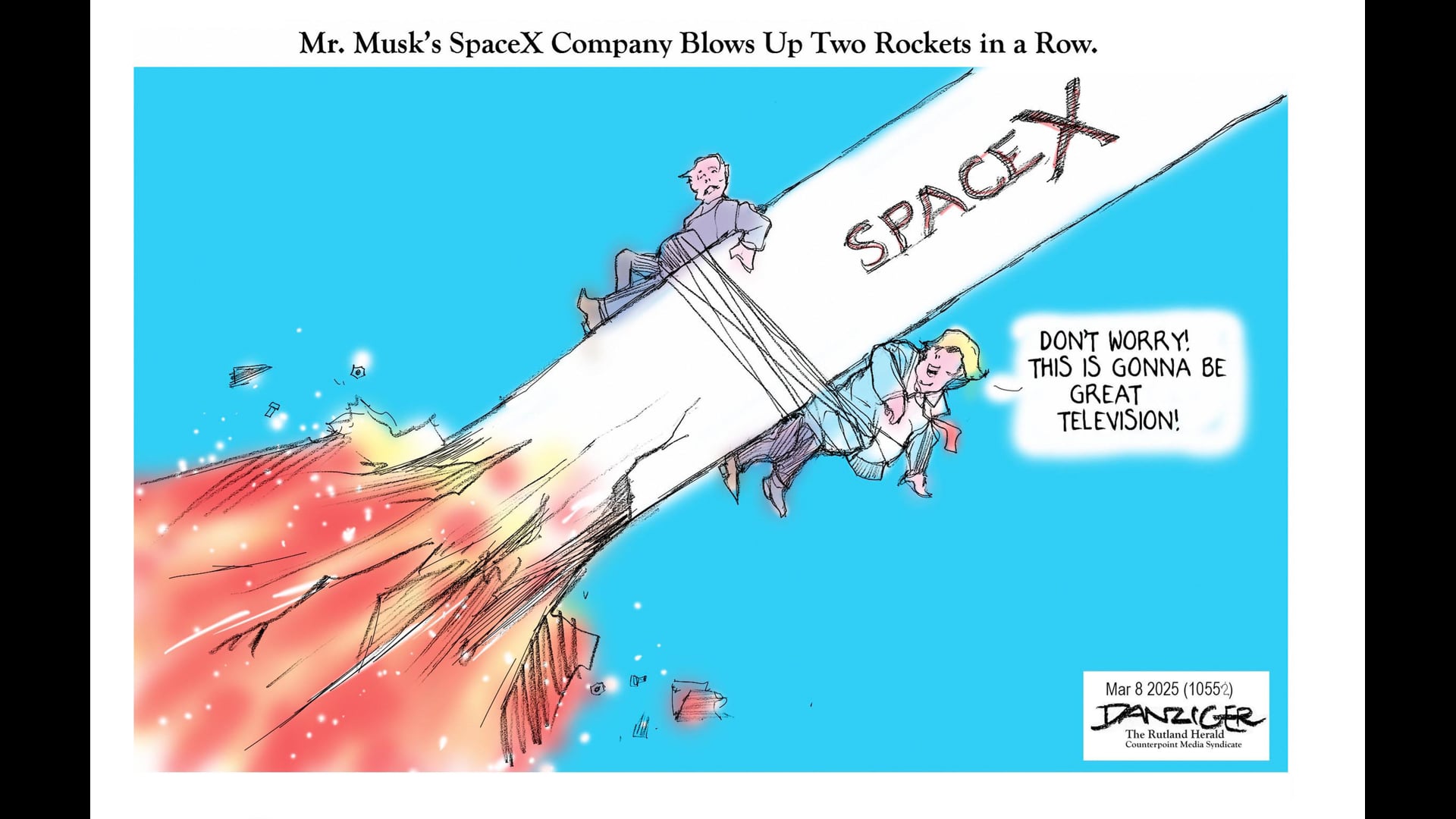 Musk Rocket Fail