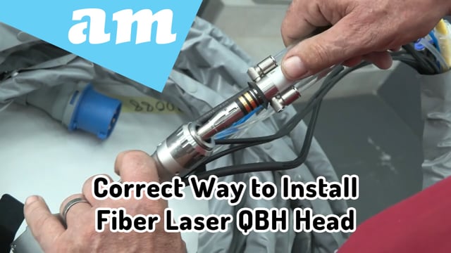 Correct Way to Install Fiber Laser QBH Head to LaserMaster Versatile and RustOff System