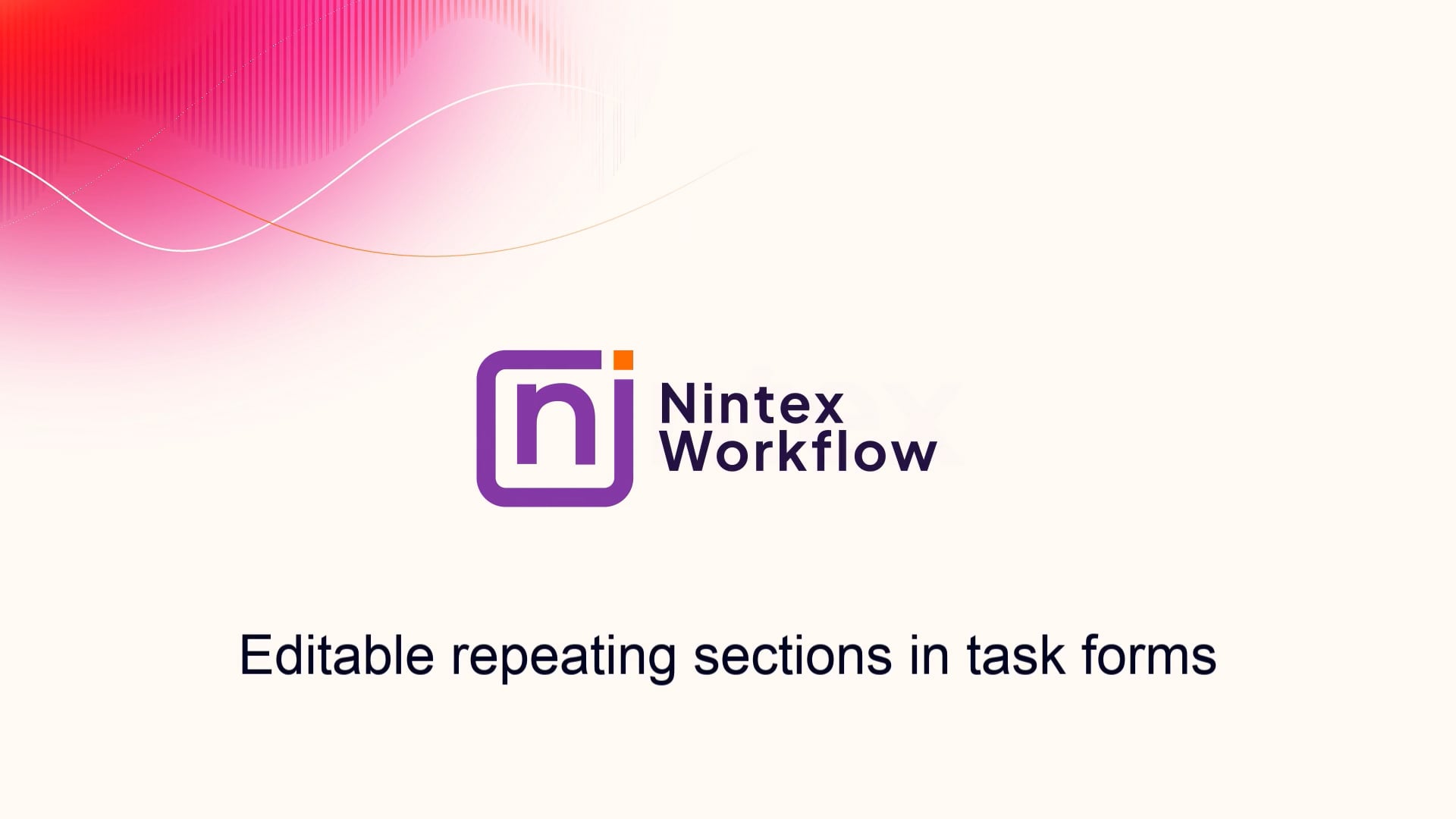 Editable Repeating sections in task forms | Videos & Movies on Vimeo