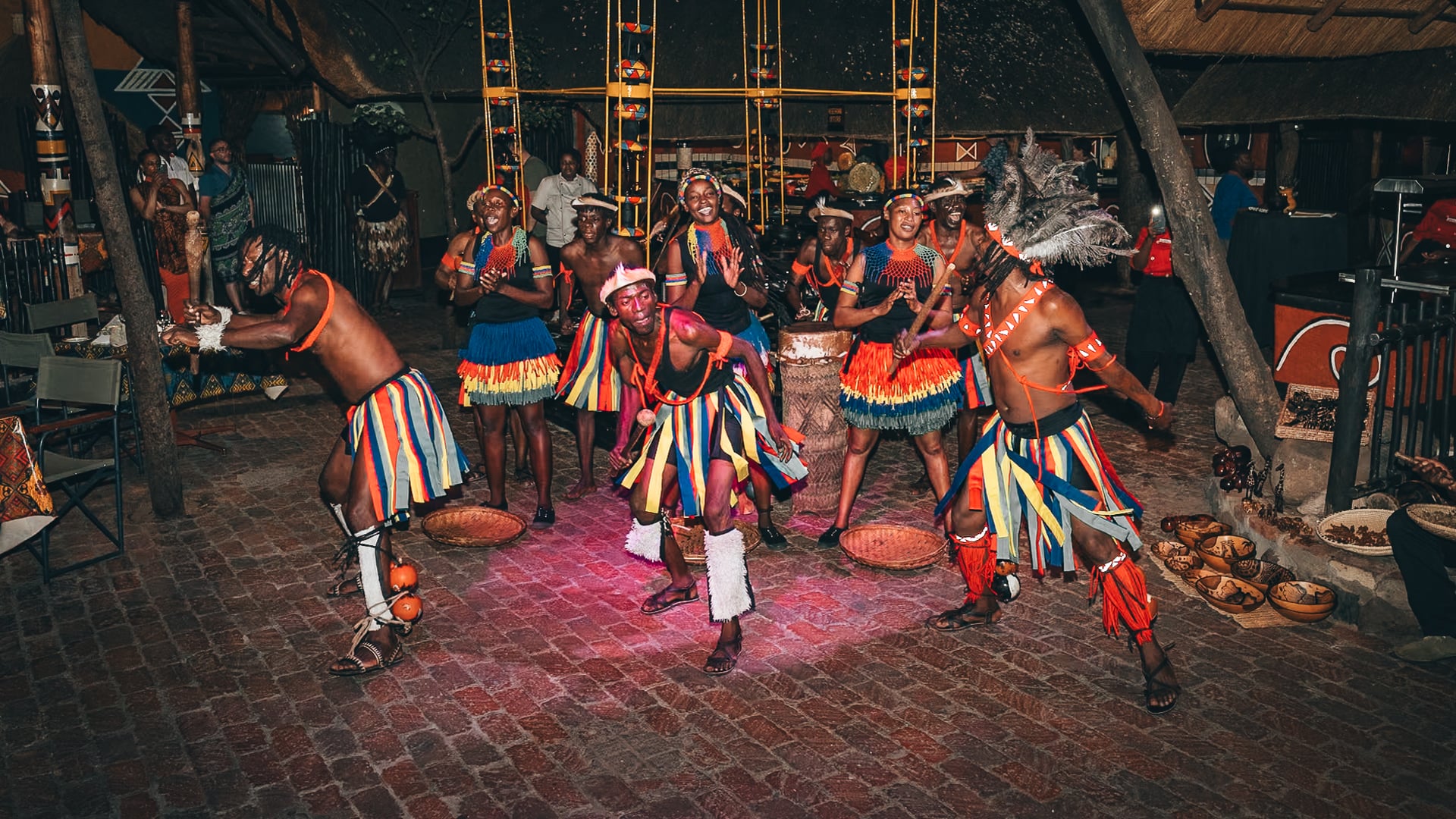 Victoria Falls Safari Lodge // The Boma Dinner & Drum Show