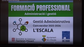 L'Institut oferirà un cicle formatiu de Gestió administrativa el curs vinent