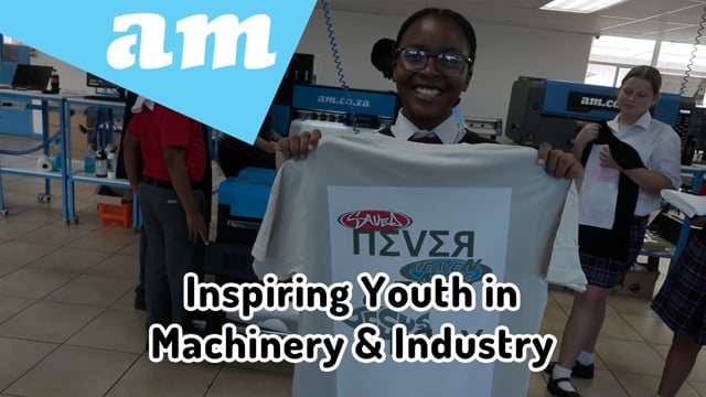 Inspire Youth for Machinery and Industry 4 Revolution, with Customized T-Shirts Printed