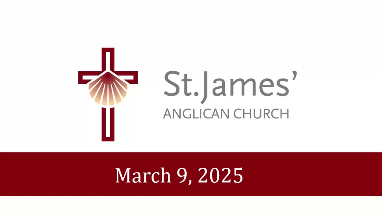 First Sunday of Lent, March 9, 2025