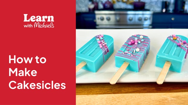 How to Make Cakesicles Expert-Led Craft Tutorial On-Demand | Michaels