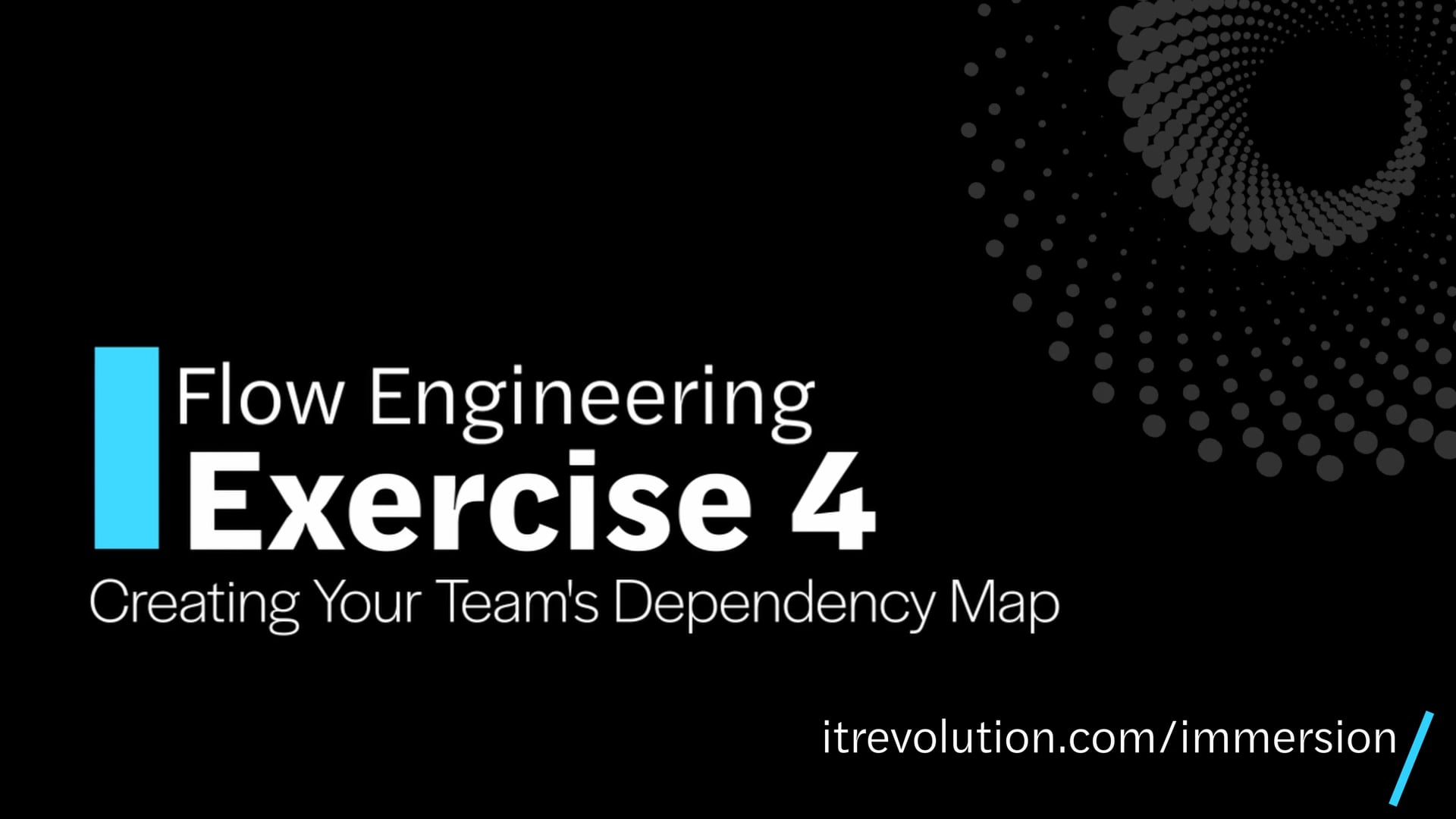 Module 4 / Exercise 4: Creating Your Team's Dependency Map