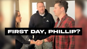 First Day, Phillip?
