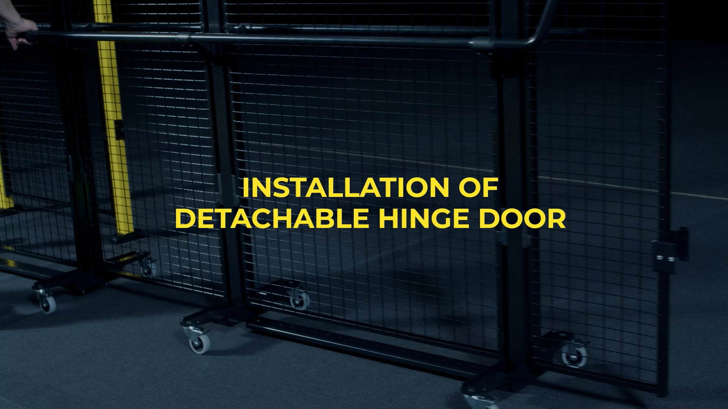 Axelent Assembly - Detachable door