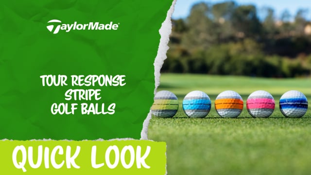 Quick Look | TaylorMade Tour Response Stripe Golf Balls