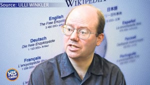 Co Founder of Wikipedia Gives Life to Jesus