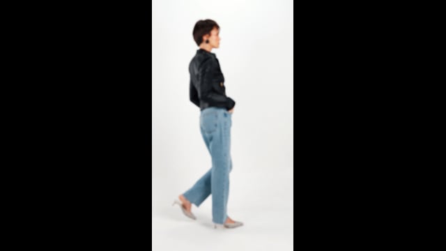 Jaqueta de Couro Legítimo Rocky Preto