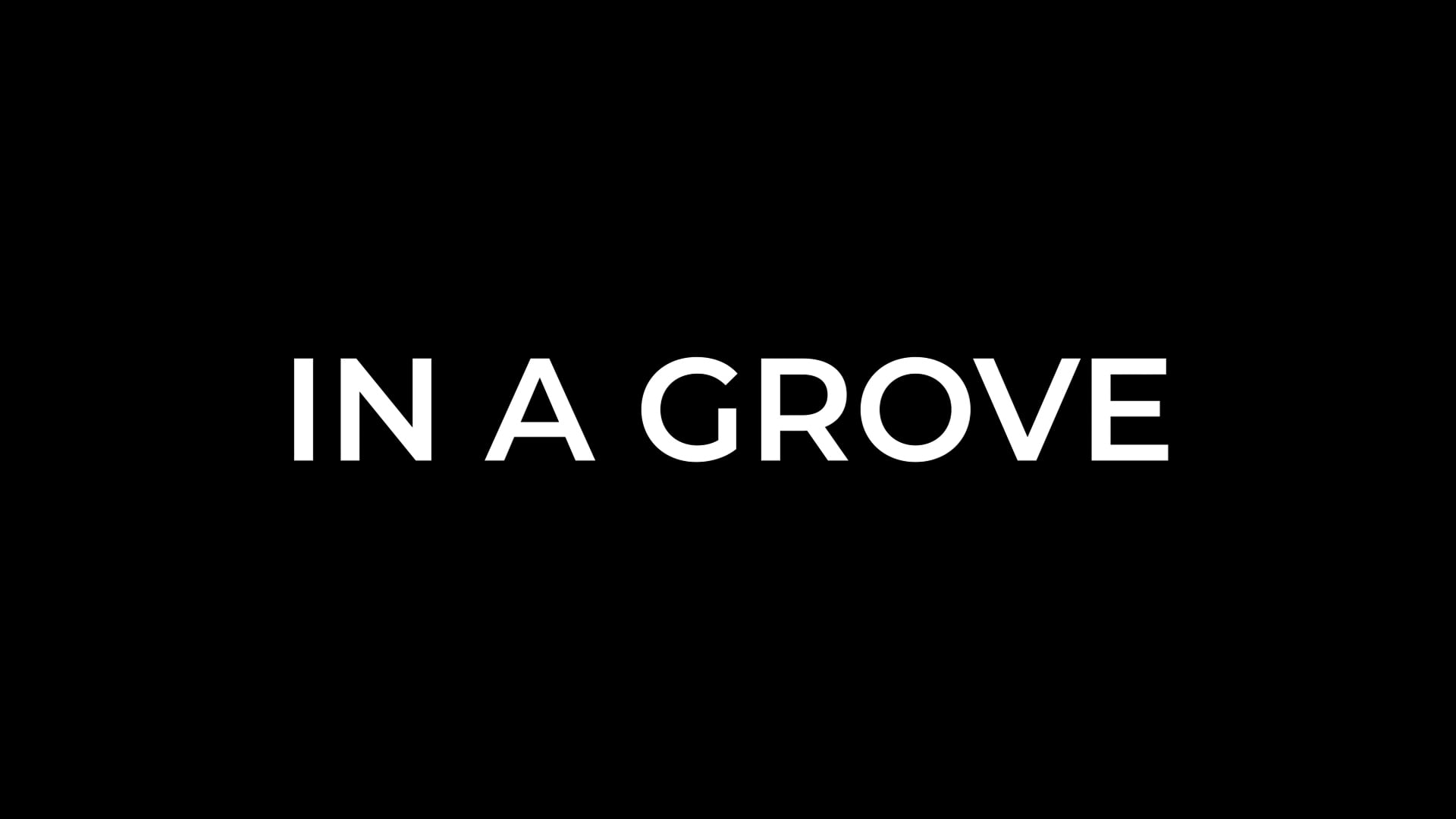 Prototype - In A Grove - Trailer