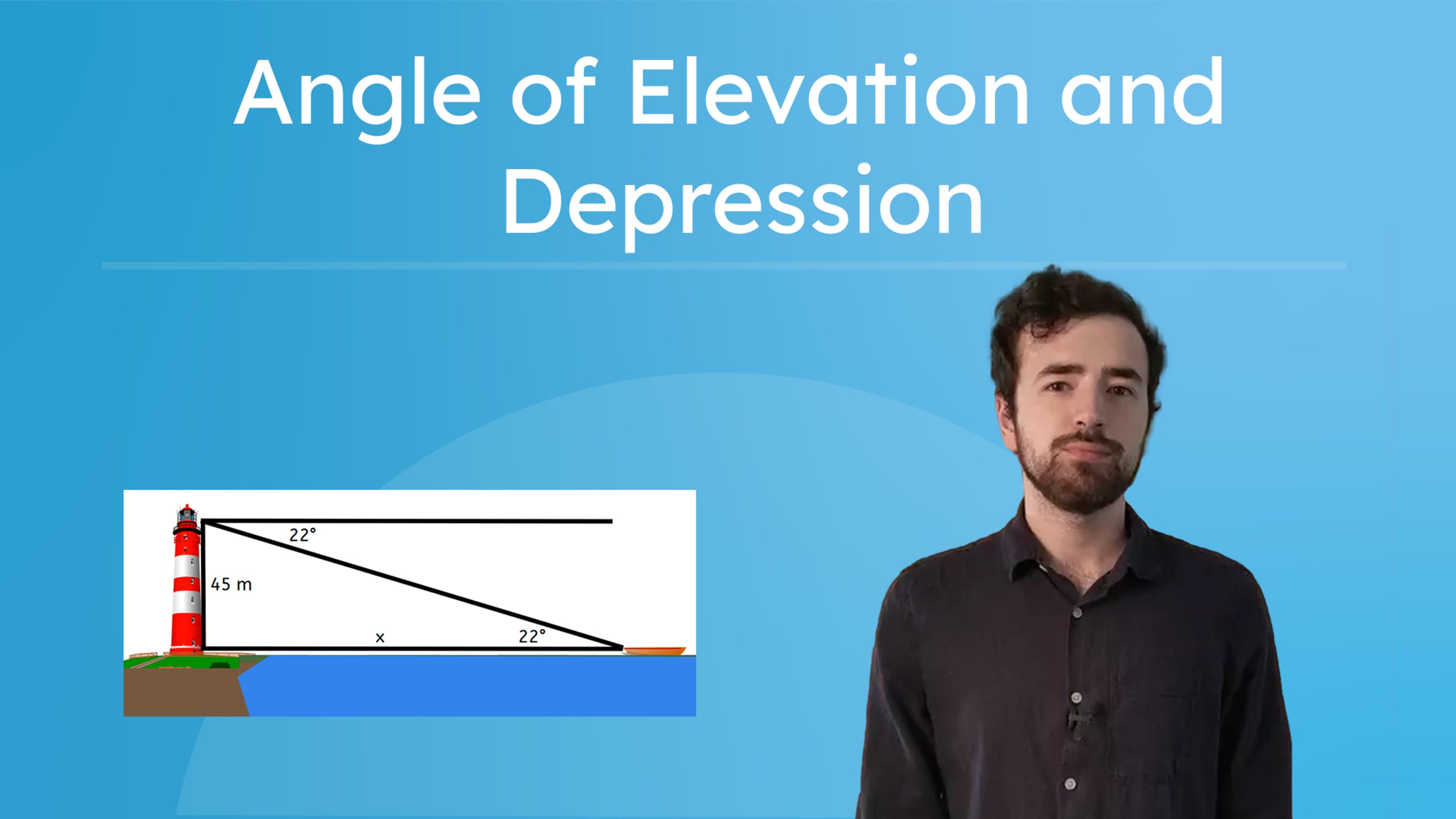 Angle of Elevation and Depression - Geometry for Teens! | Videos ...