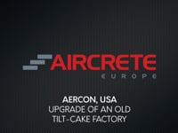 AERCON, USA - Upgrade of an old tilt-cake factory