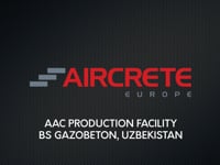 BS Gazobeton, Uzbekistan - Production process