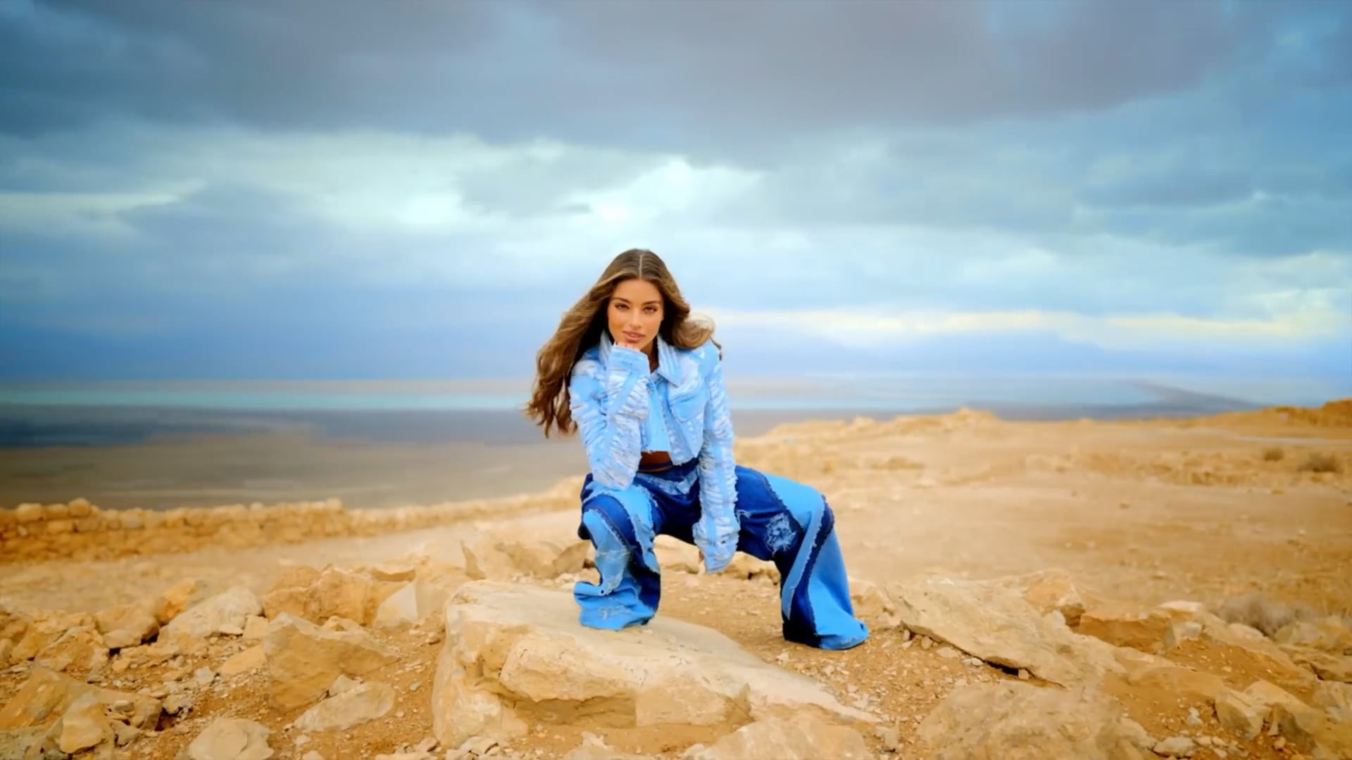 Noa Kirel Eurovision PostCard