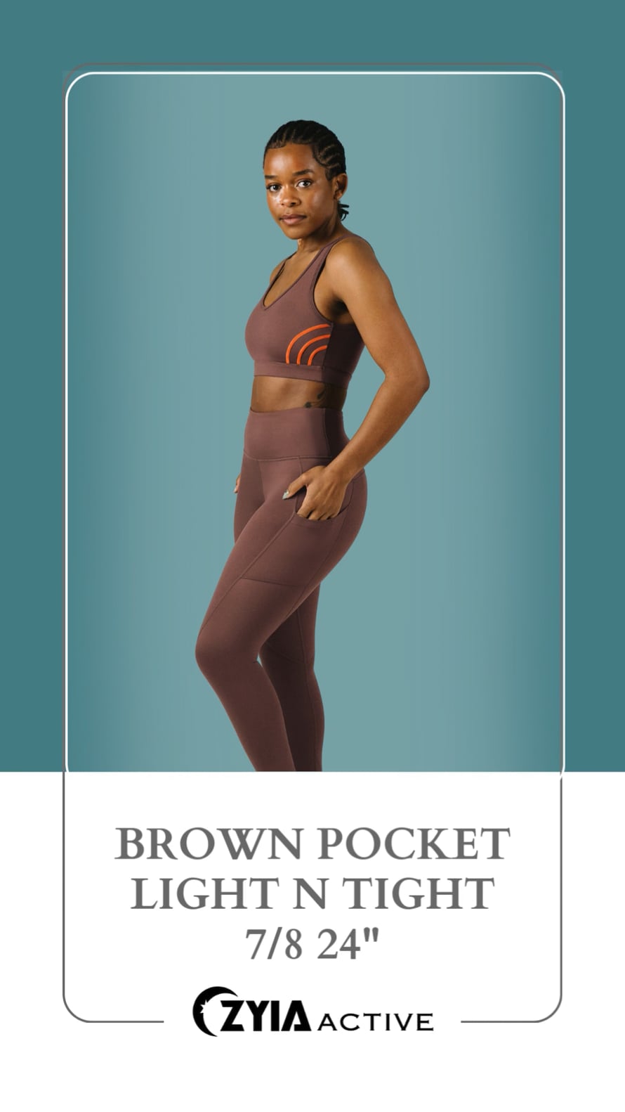 Brown Pocket Light n Tight 7/8 24