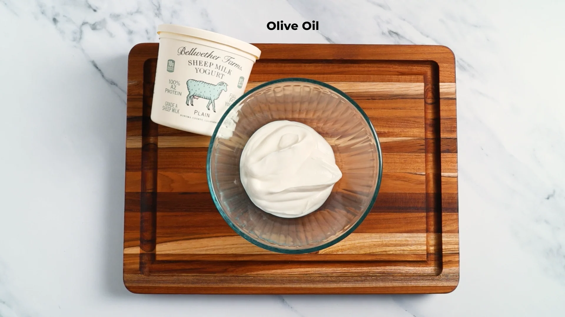 Garlic Yogurt Sauce - Bellwether Farms