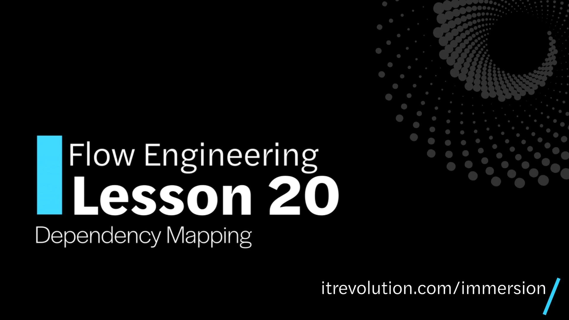 Module 4 / Lesson 20: Dependency Mapping