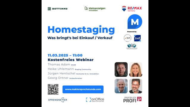 Homestaging: Was bringt's bei Einkauf / Verkauf