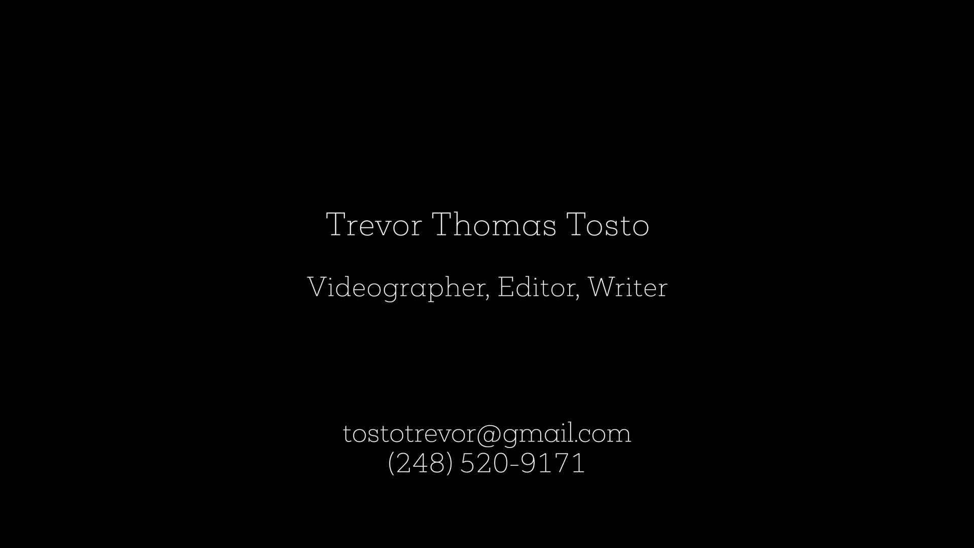 TTT- Sizzle Reel (2025)