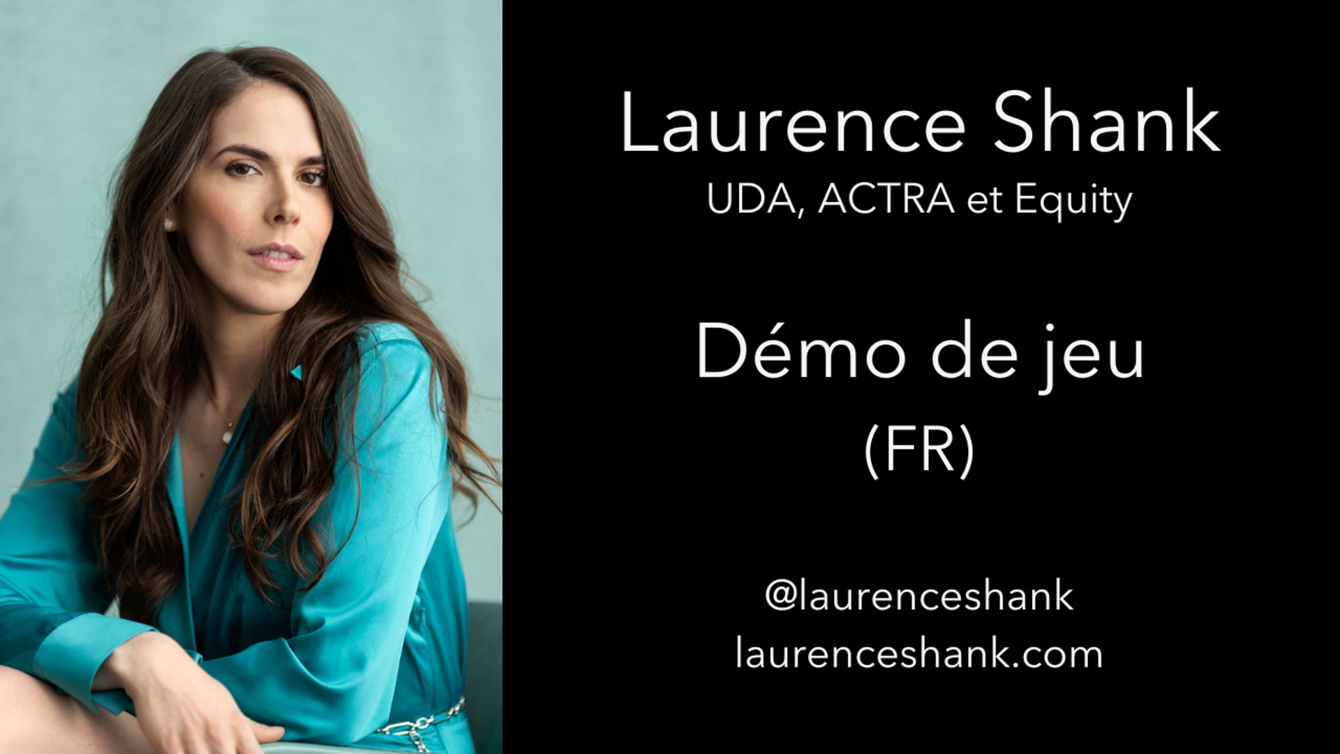 Laurence Shank - Démo de jeu (FR)