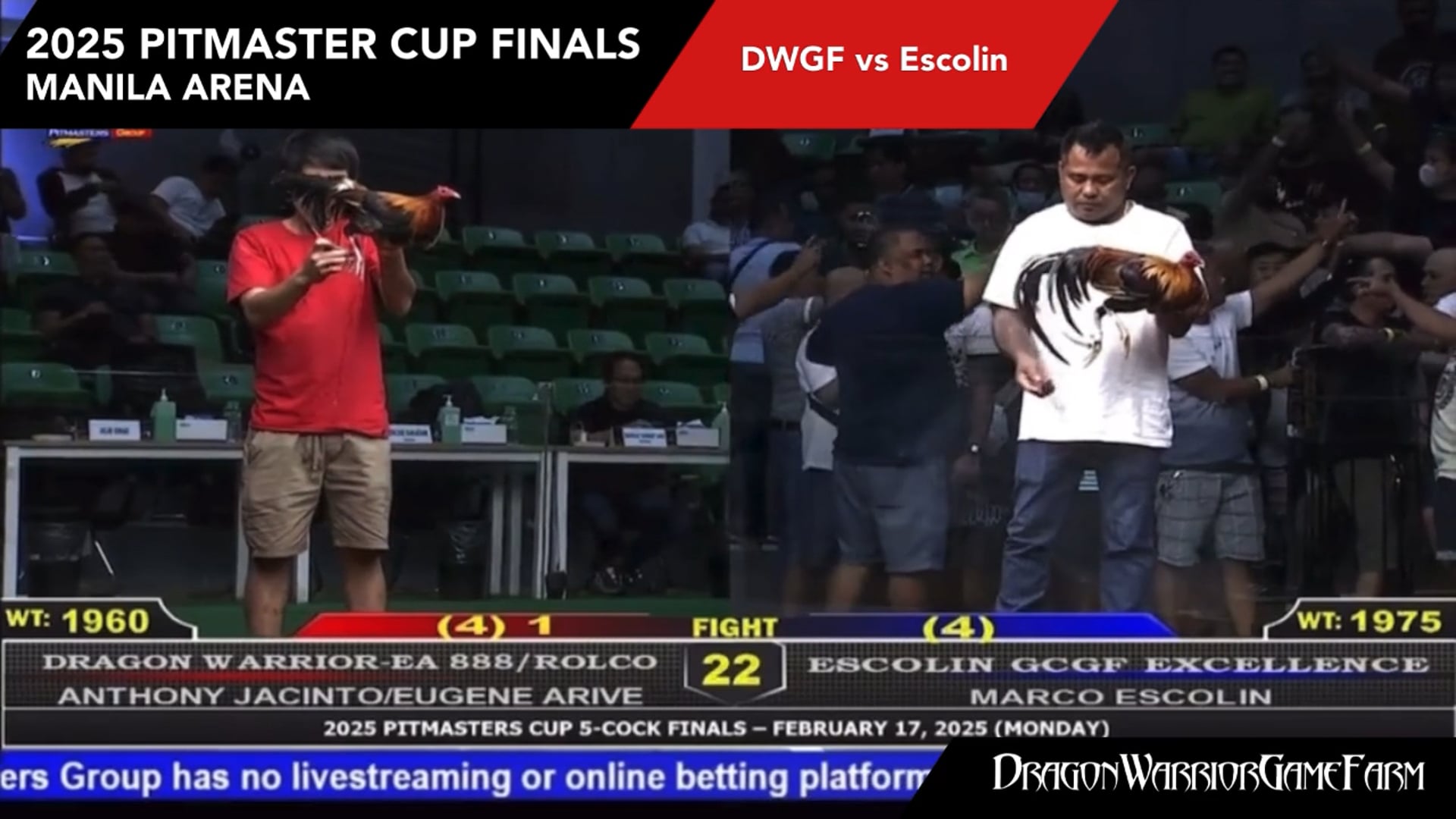 2025 Pitmaster Cup Finals DWGF vs. Escolin