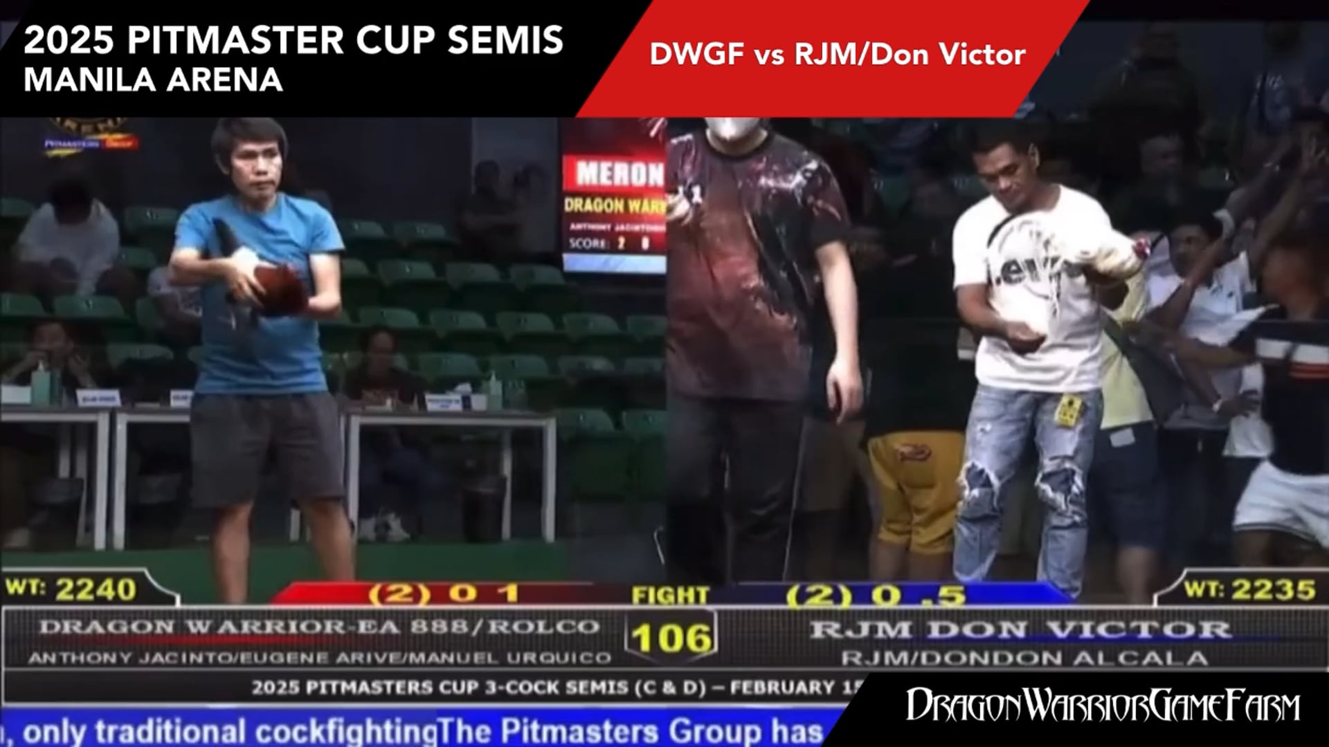 2025 Pitmaster Cup Semis DWGF vs RJM/Don Victor