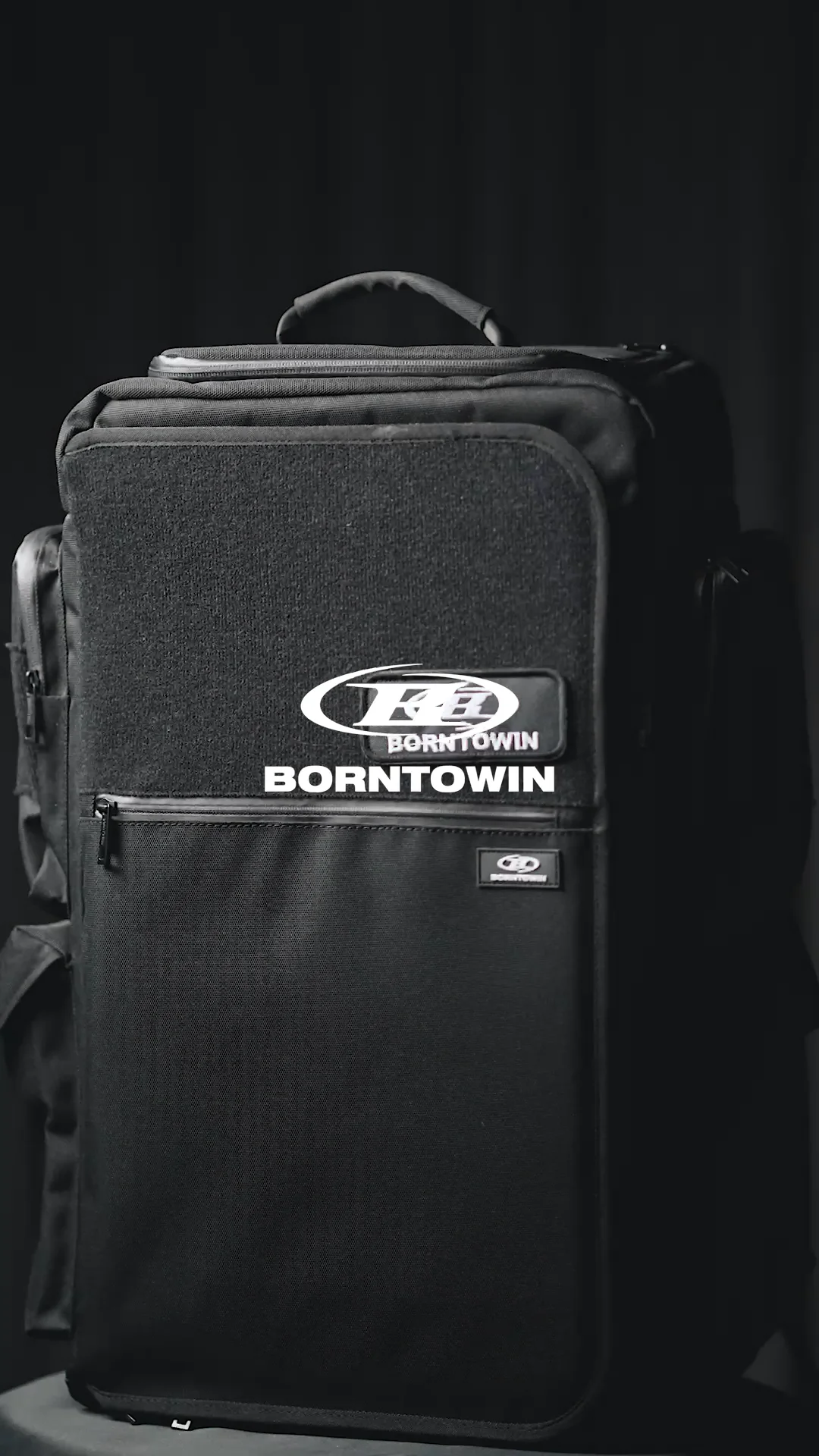 BORNTOWIN | B1.5 BACKPACK PATCH VER [BLACK]