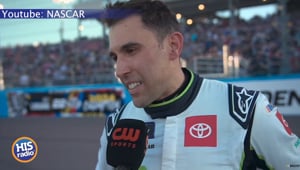 Aric Almirola Shares his Faith with NASCAR