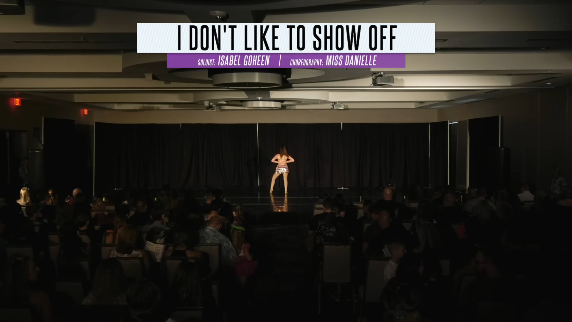 I Don't Like to Show Off