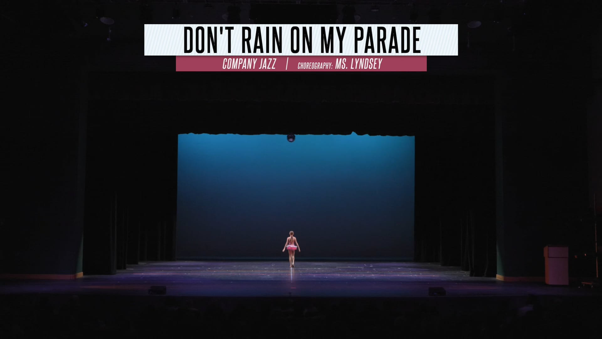 Don't Rain on My Parade