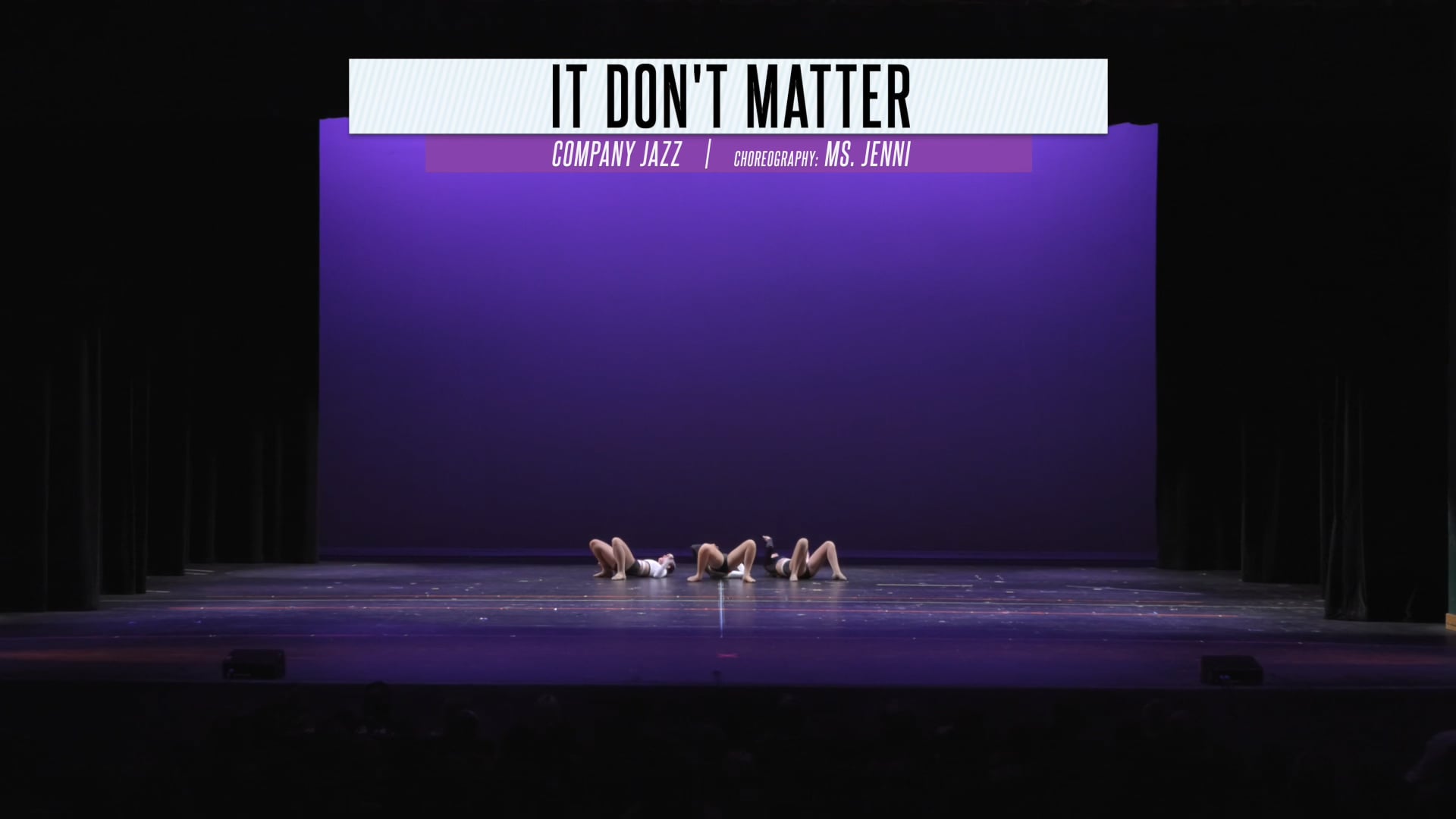 It Don't Matter