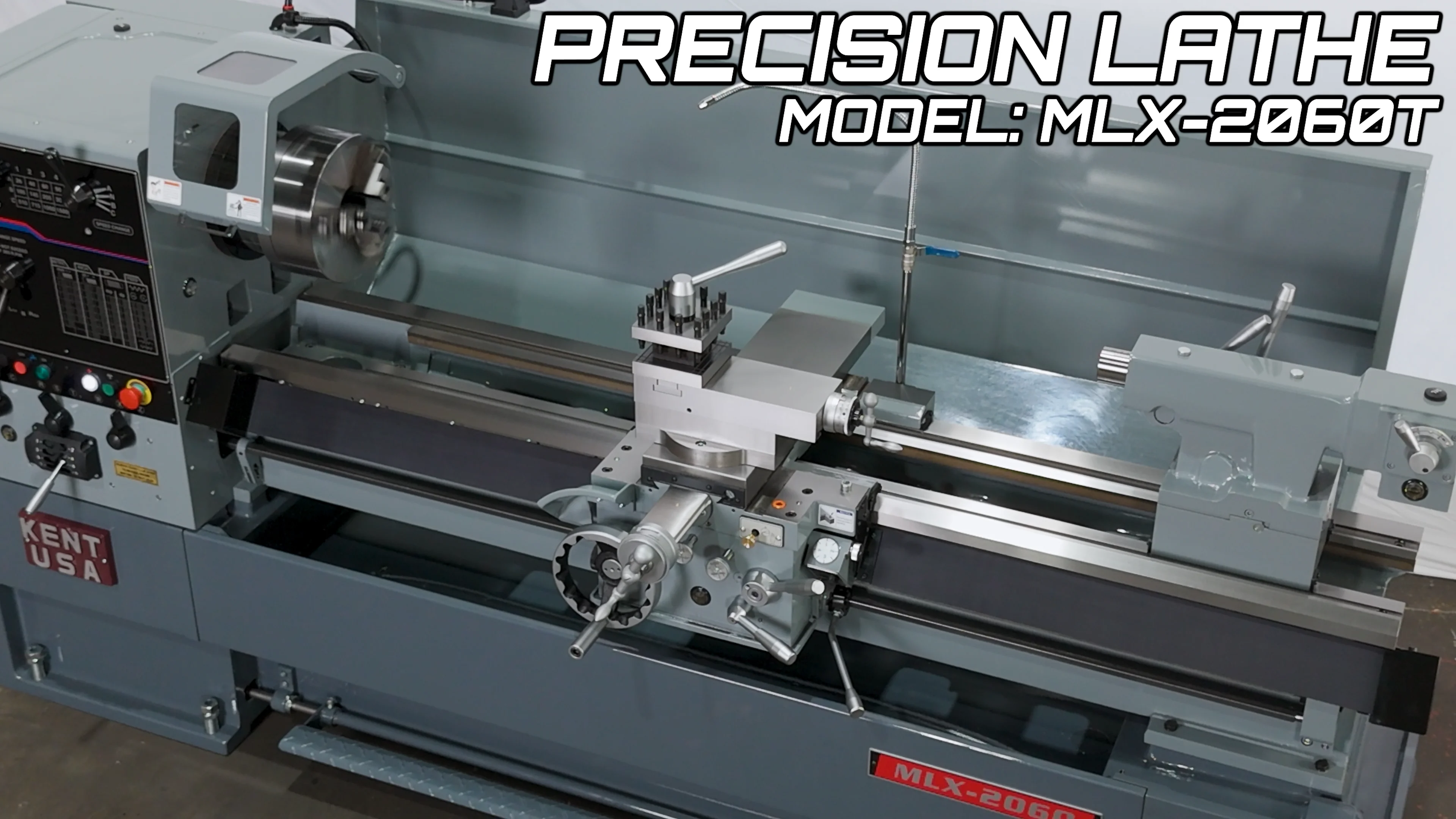 Buy MLX-2060T Manual Precision Lathes - Kent Industrial USA