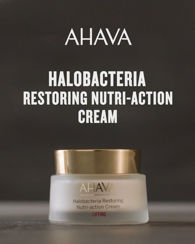Halobacteria Restoring Nutri-action Cream – AHAVA USA