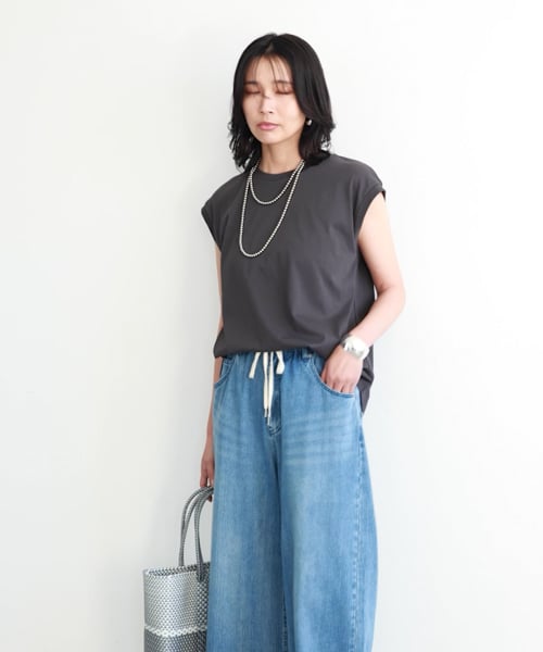 GIZAコットンノースリプルオーバー【汗染み軽減】 | [公式]バン