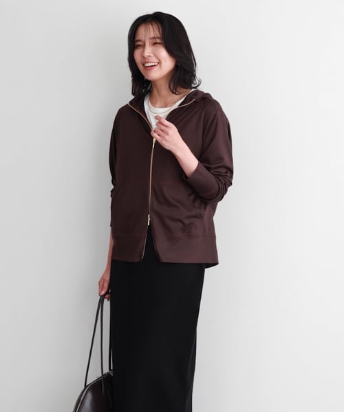 UVカットダブルZIPパーカー【UVカット＋接触冷感】【WEB限定