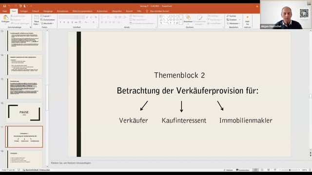 Webinar: Innenprovision