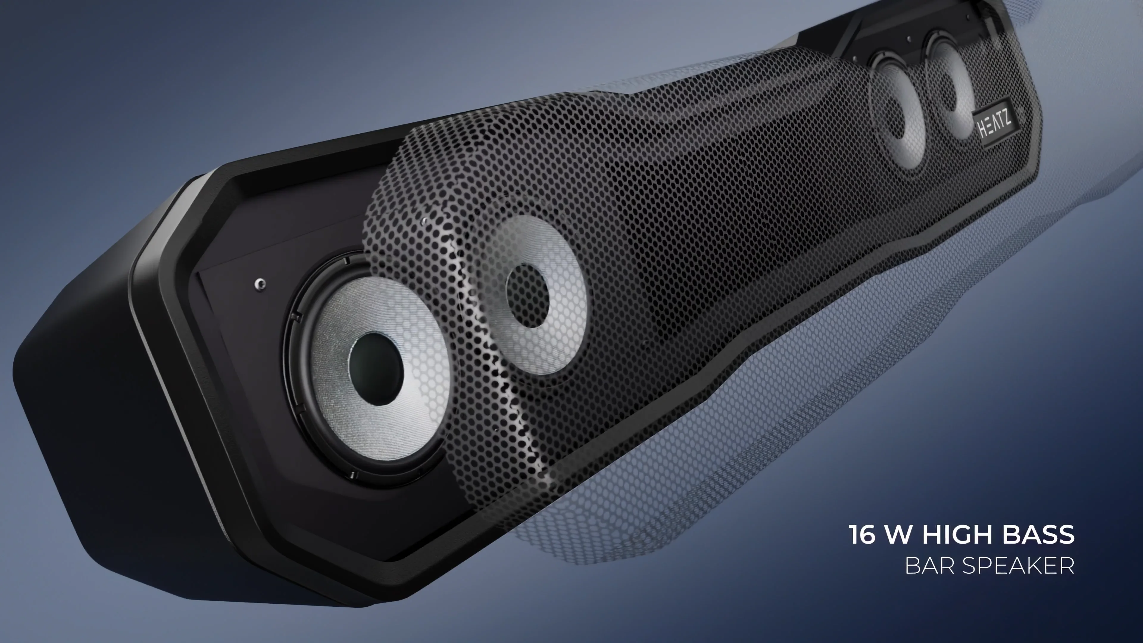HIFIMAN Svanar Wireless 美品 ZS29: 16W high base bar speaker with TWS pairing