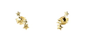 18kt Gold Vermeil Constellation Ear Climbers