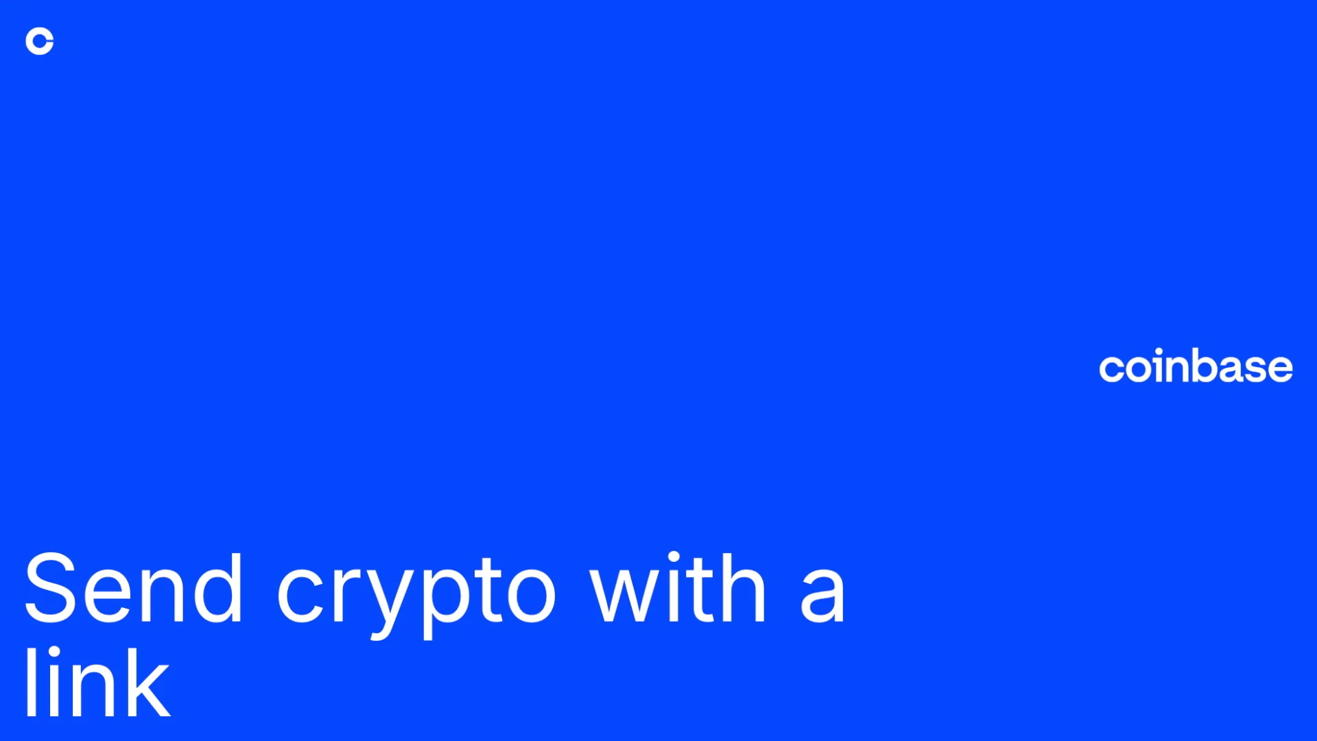 Send crypto from your Coinbase Wallet