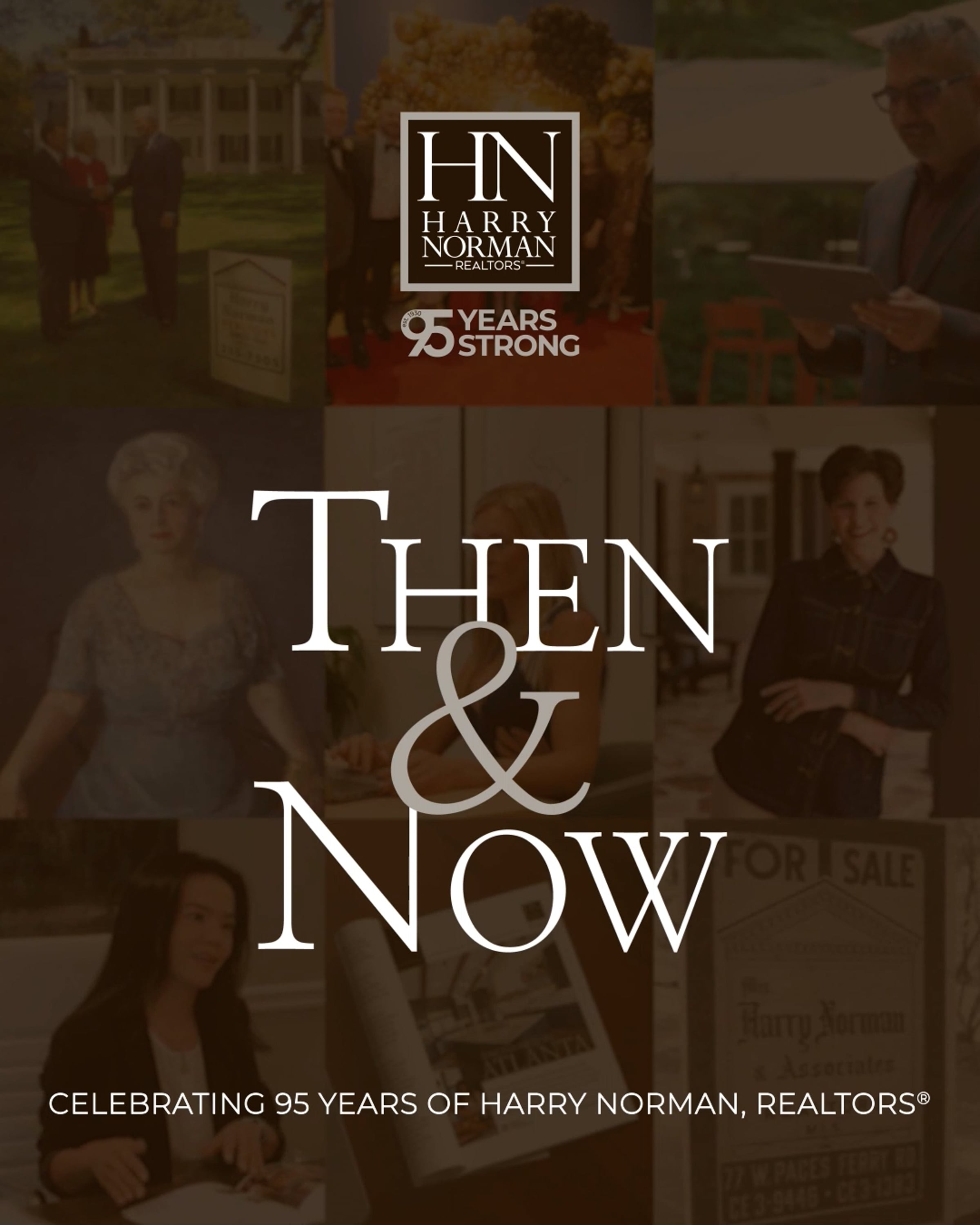 Harry Norman Then & Now - #95YearsStrong