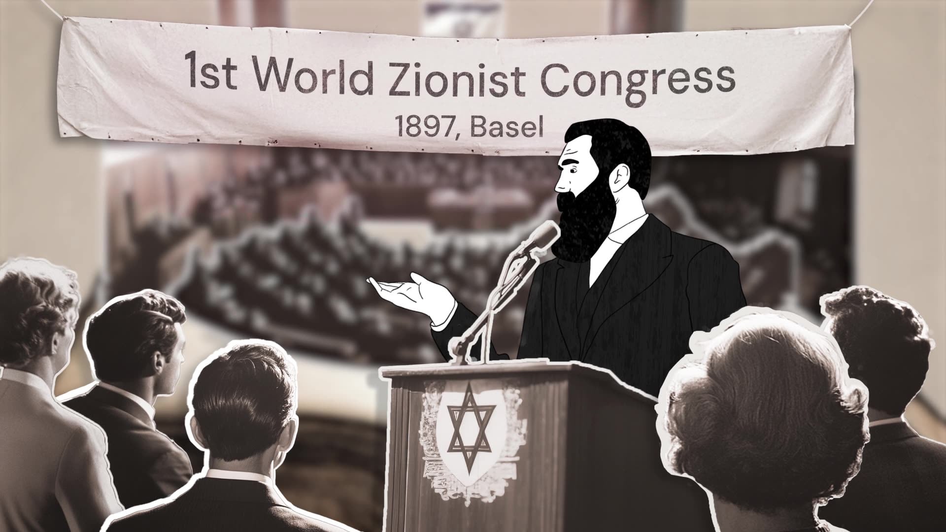 World Zionist Congress 2025 Elections | American Zionist Movement (AZM) | Motion Graphics Animation