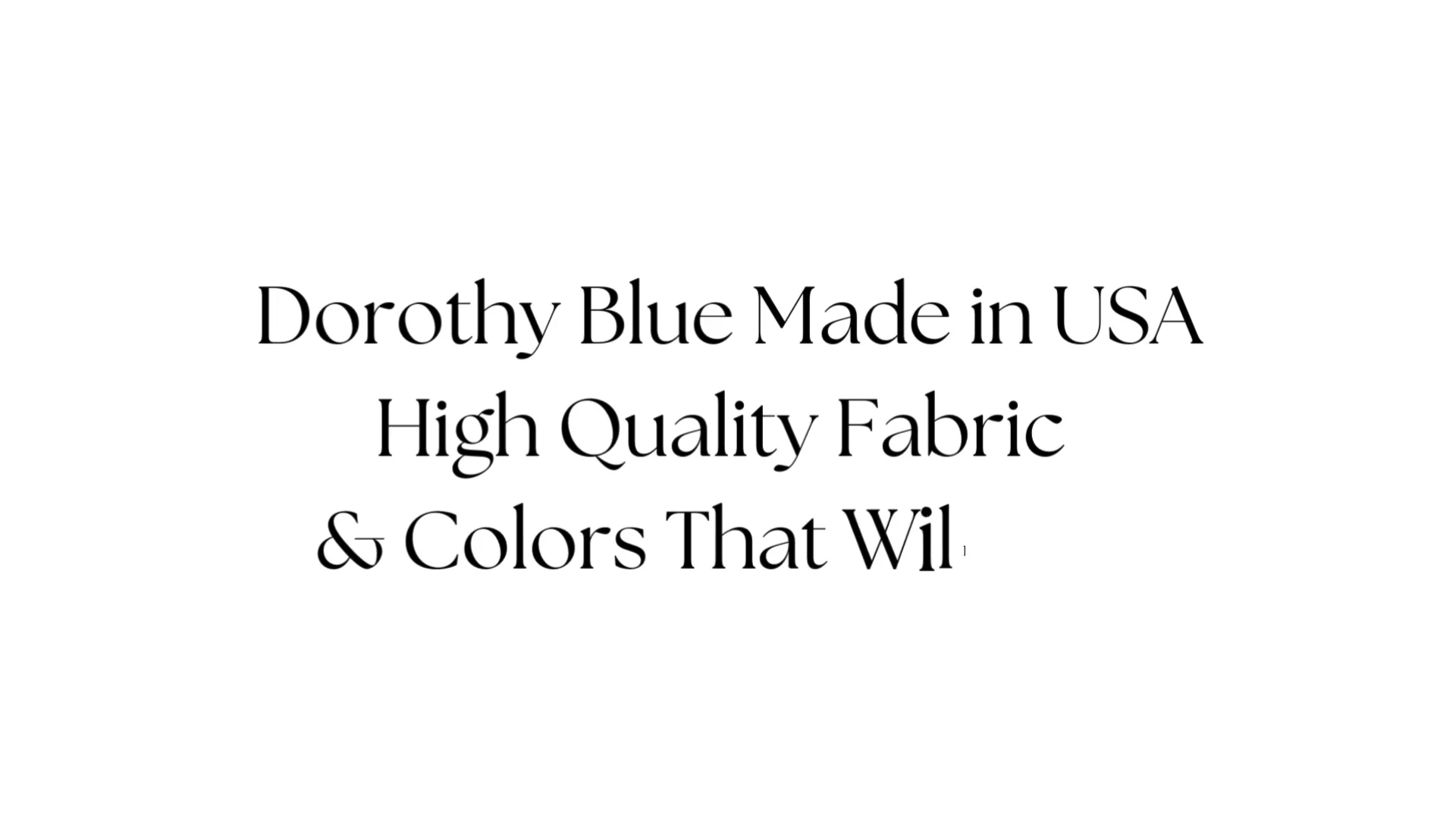 Dorothy Blue Wholesale Products - FashionGo Dorothy Blue